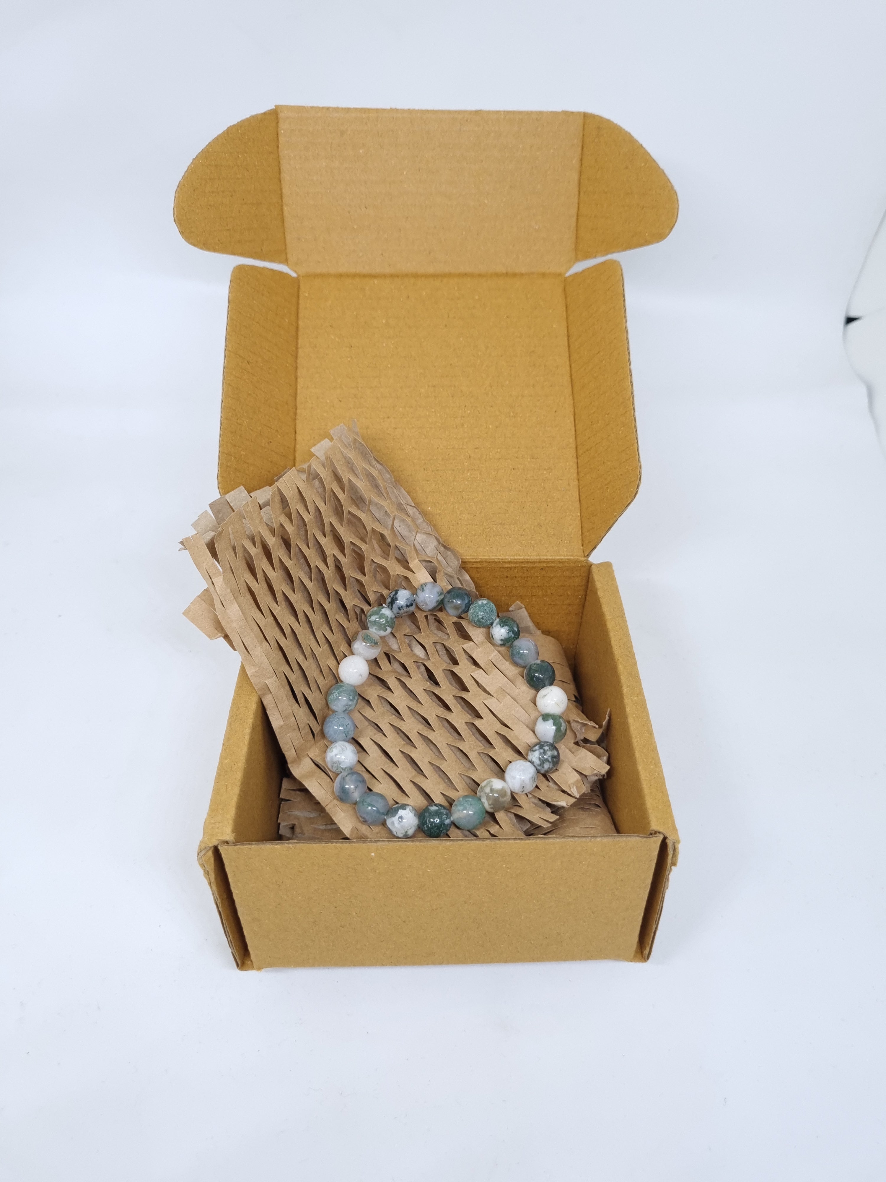 Moss Agate Bracelet | Tree Agate | Crystals Bracelet