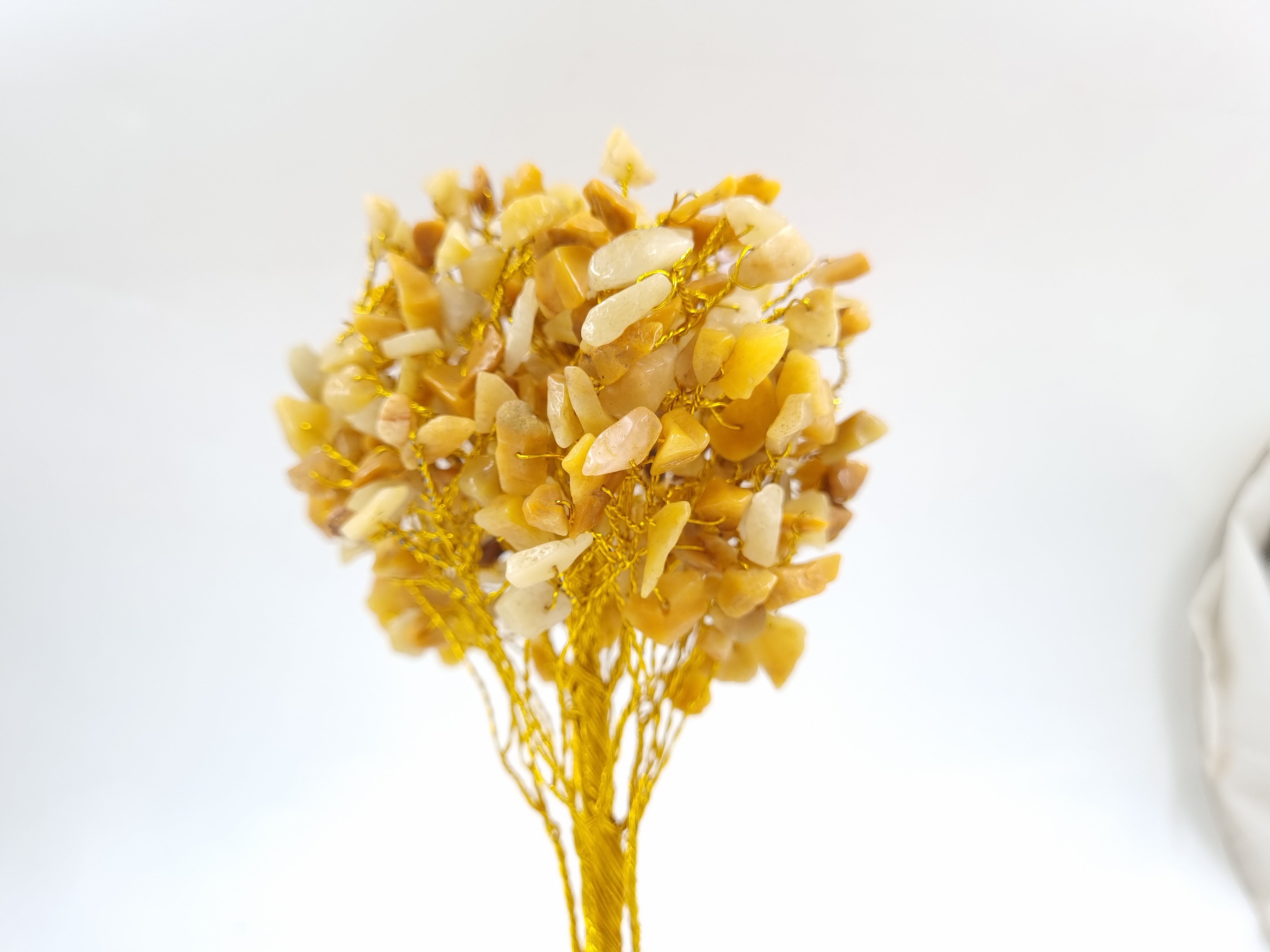 Yellow Jasper Stone Tree (300 Beads)