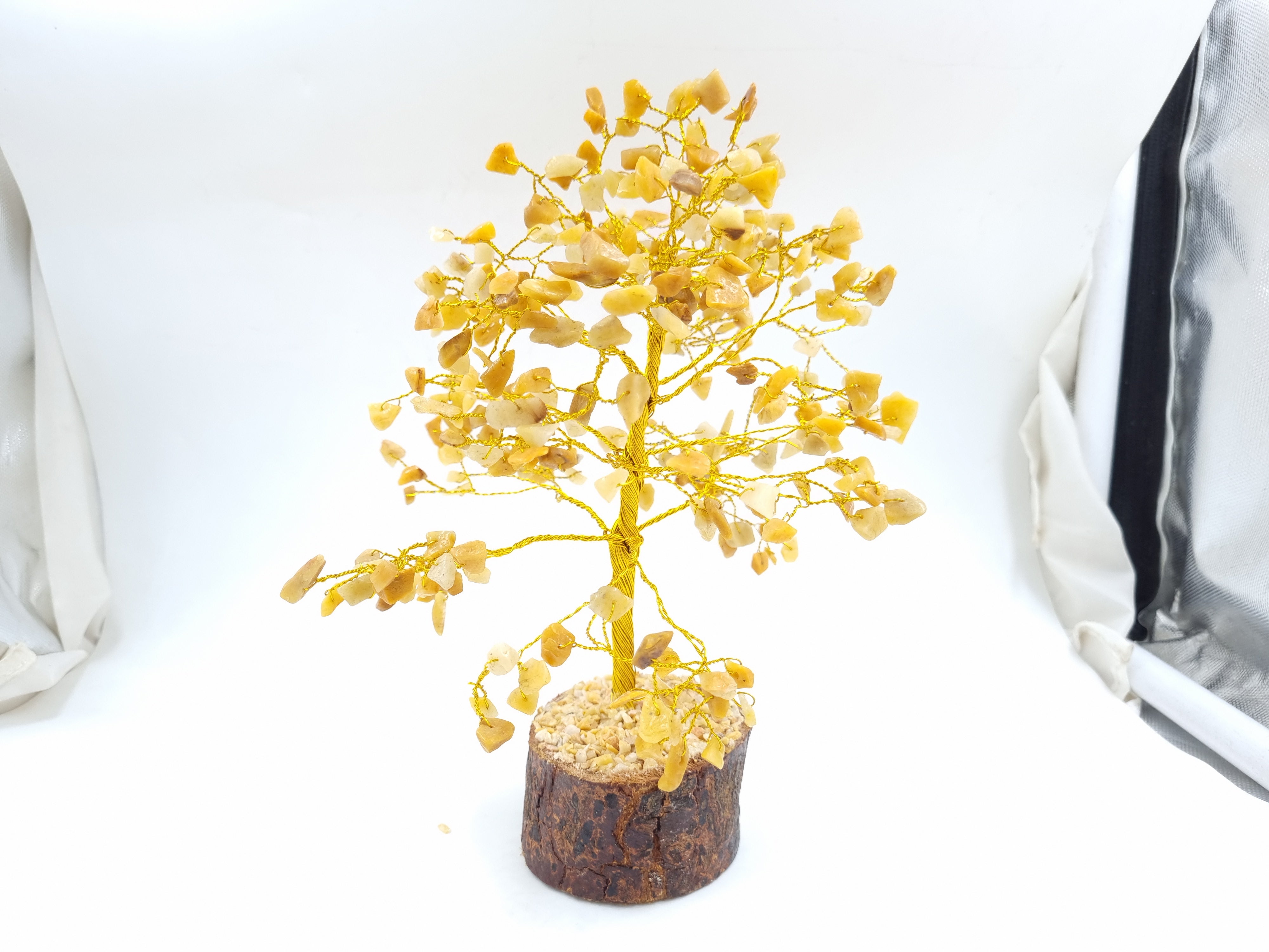 Yellow Jasper Stone Tree (300 Beads)