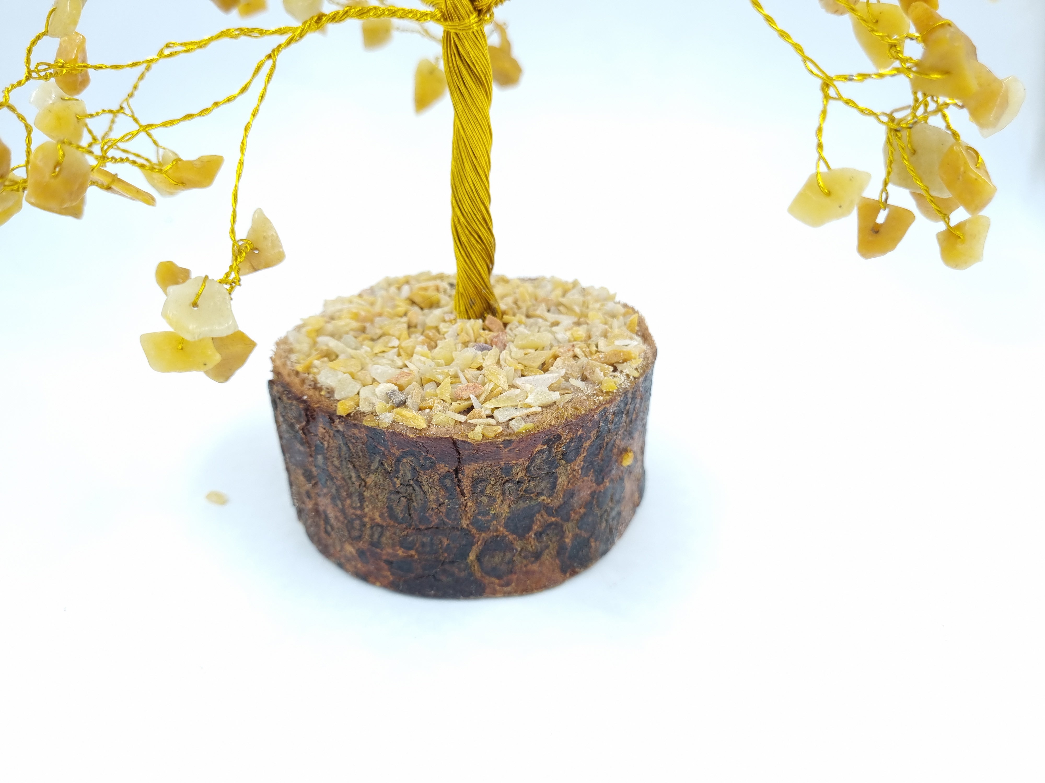 Yellow Jasper Stone Tree (300 Beads)