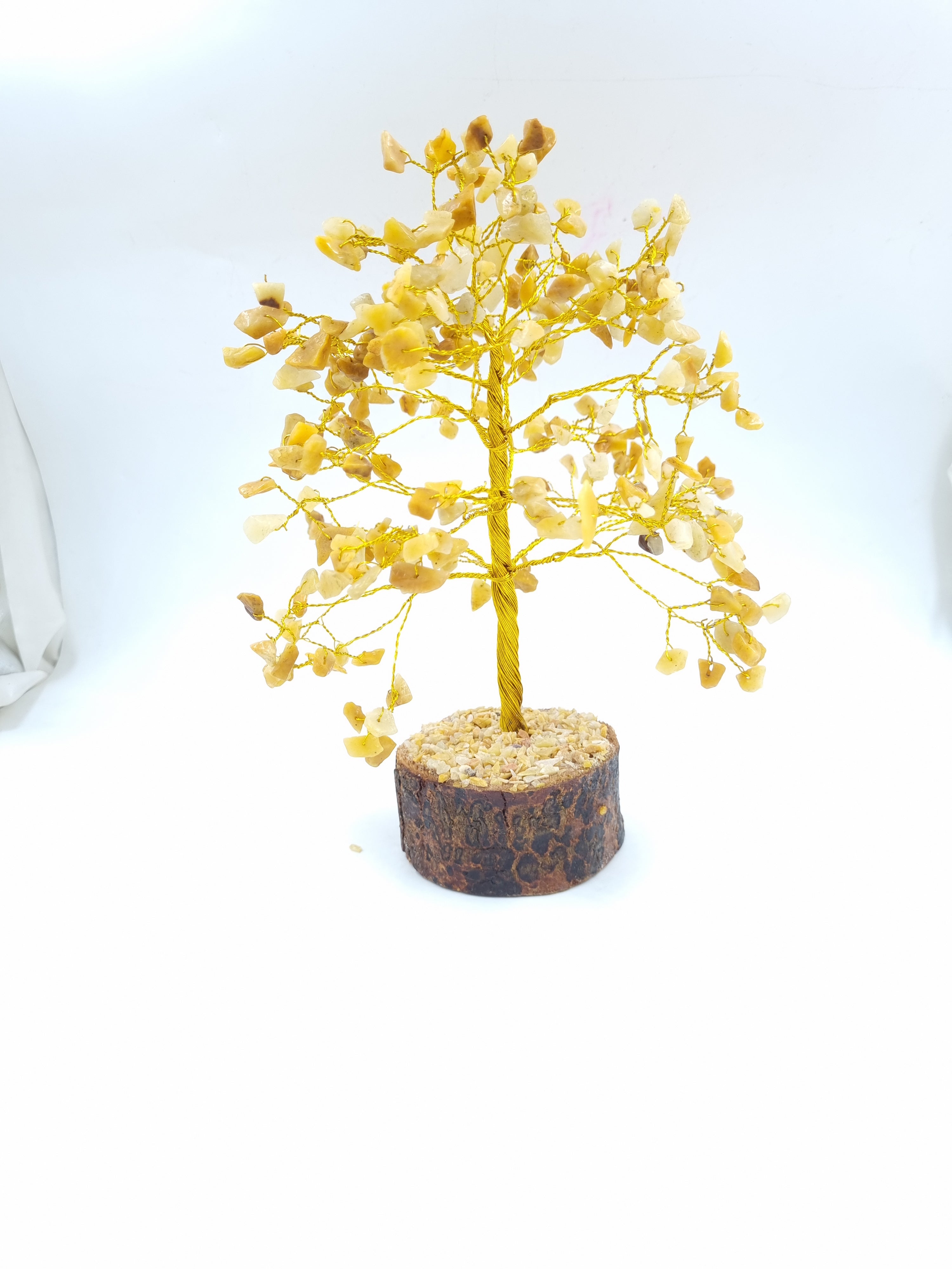 Yellow Jasper Stone Tree (300 Beads)