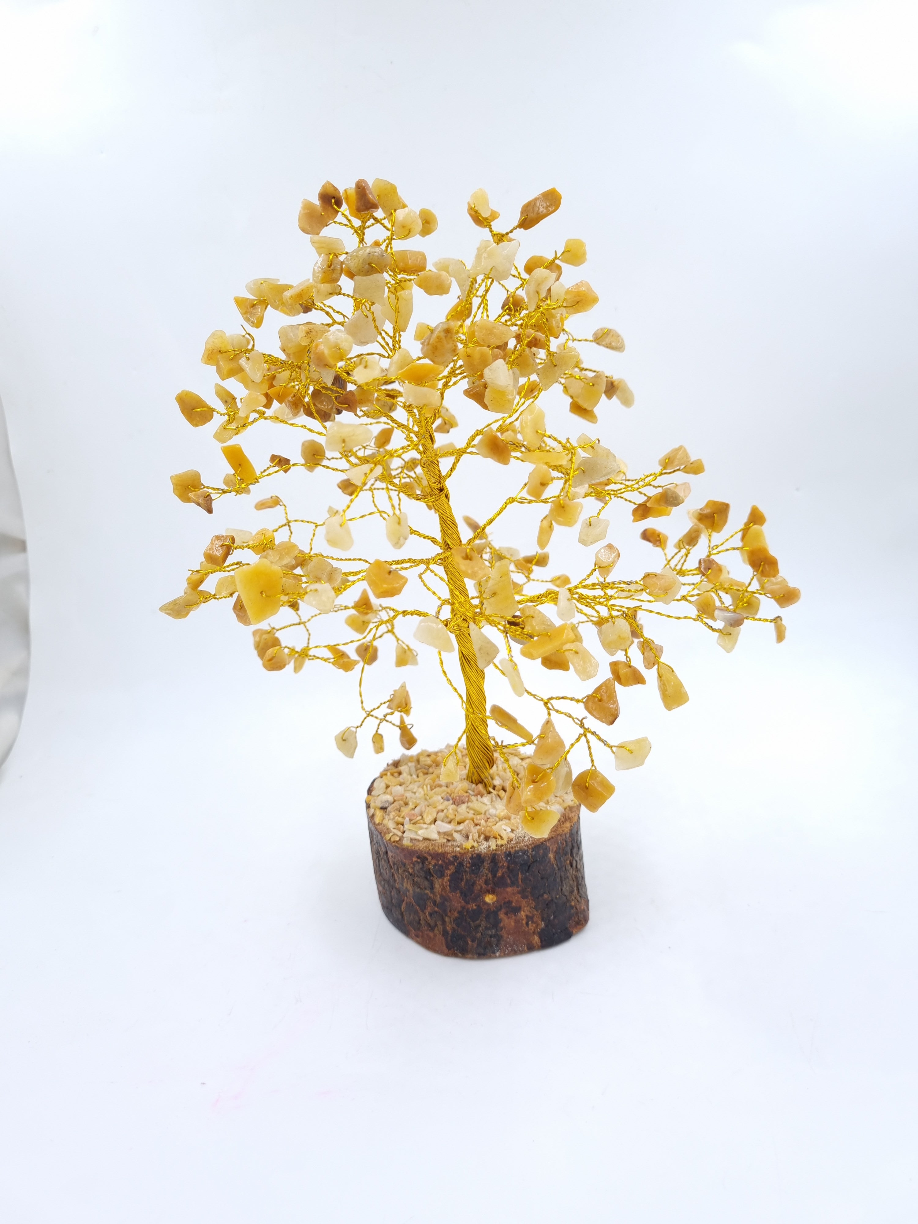 Yellow Jasper Stone Tree (300 Beads)