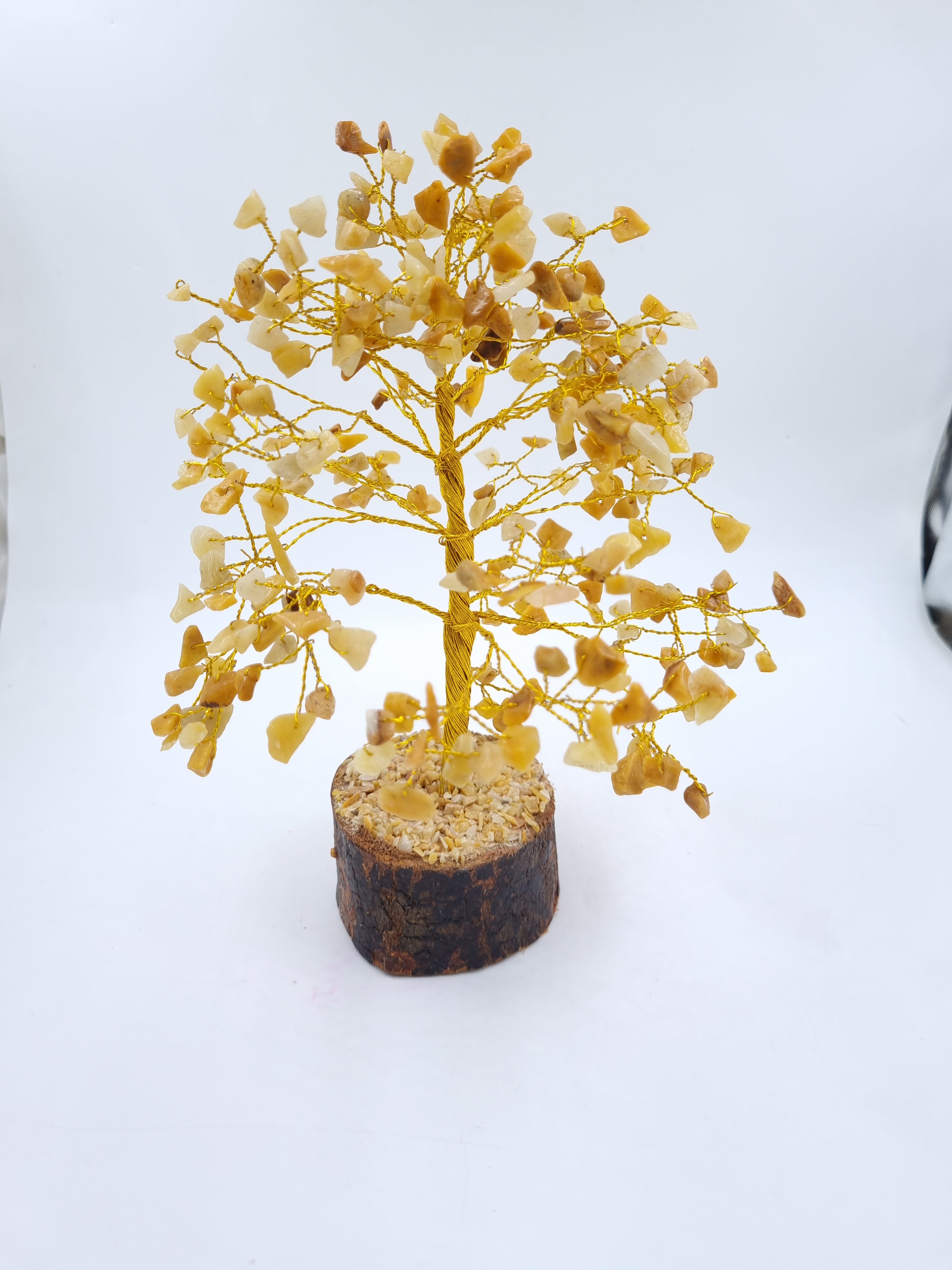 Yellow Jasper Stone Tree (300 Beads)