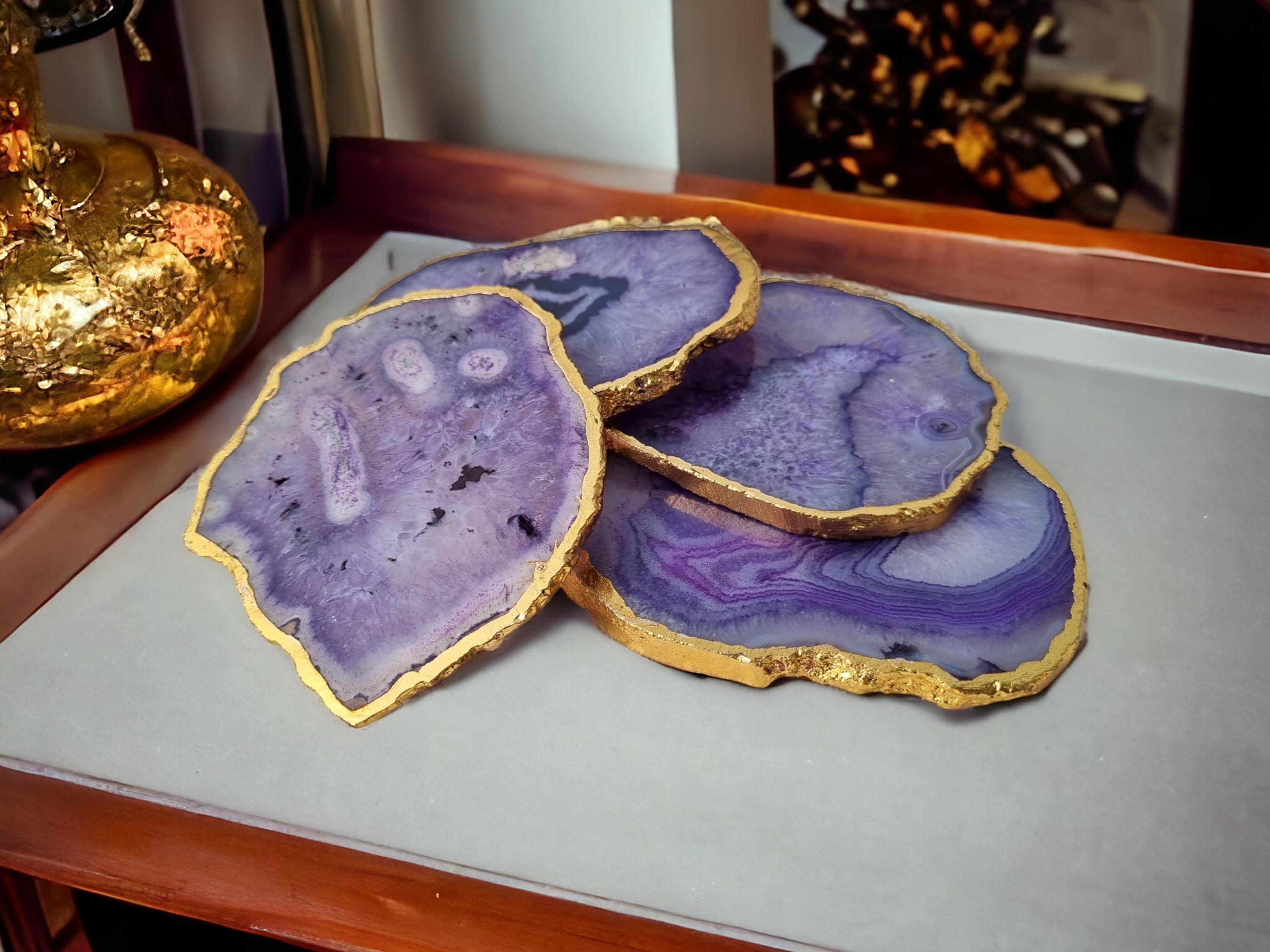 Agate Coaster Tea And Coffee