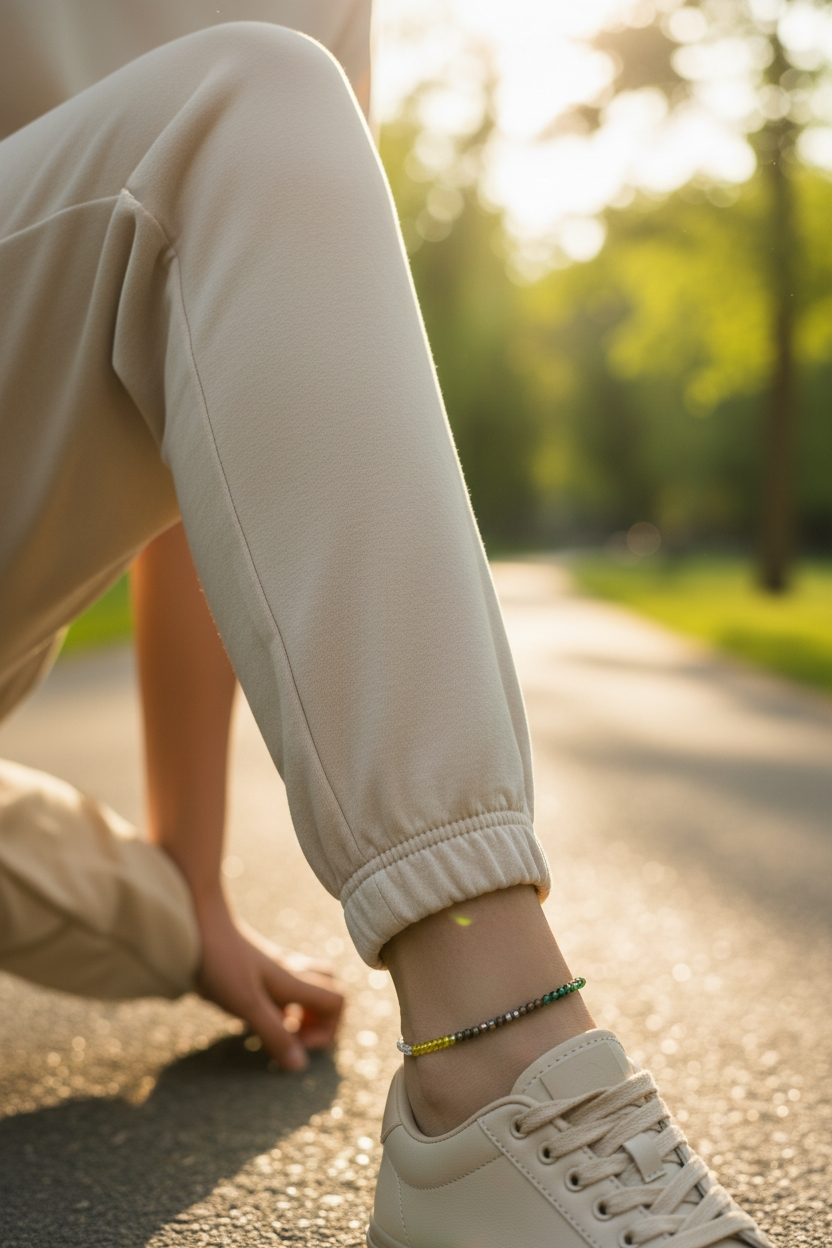 Dhan Yog Anklet | Crystal Anklet for Prosperity & Good Luck